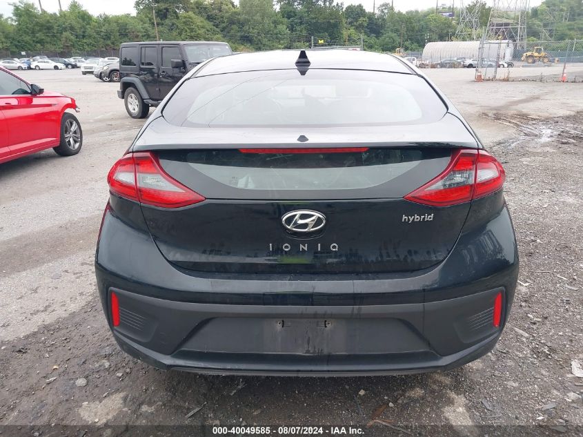 2019 Hyundai Ioniq Hybrid Limited VIN: KMHC85LC2KU112332 Lot: 40049585