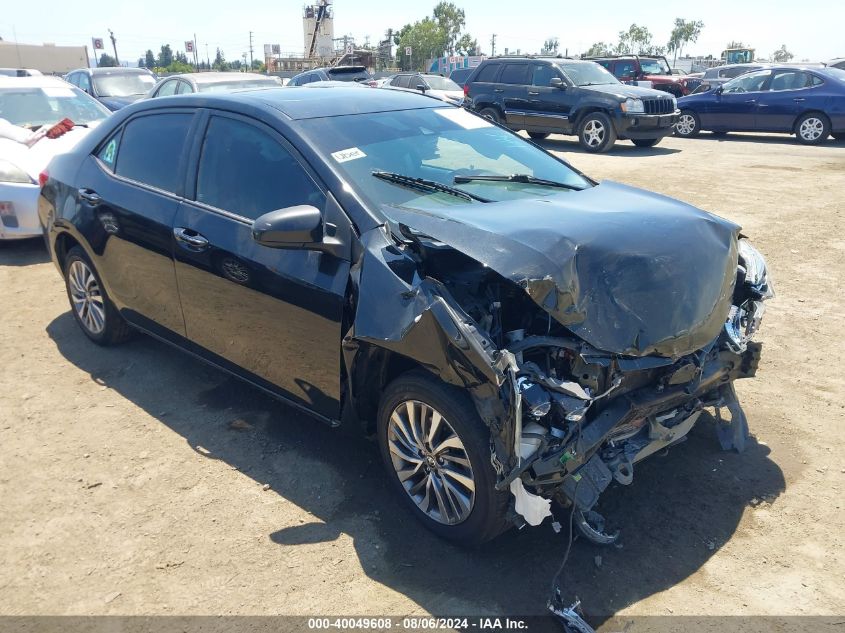 2018 TOYOTA COROLLA XLE - 5YFBURHEXJP738428