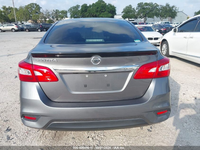 2018 Nissan Sentra S VIN: 3N1AB7AP0JY334428 Lot: 40049615