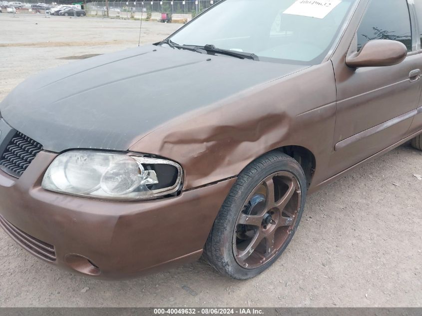 2004 Nissan Sentra 2.5S VIN: 3N1AB51A74L737470 Lot: 40049632