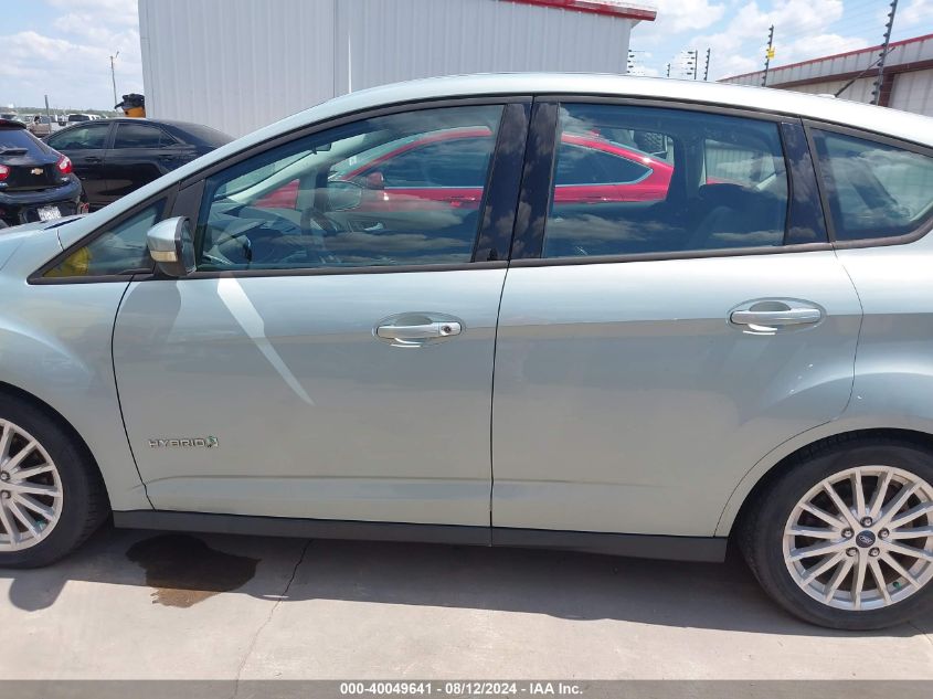 2013 Ford C-Max Hybrid Se VIN: 1FADP5AU2DL527849 Lot: 40049641