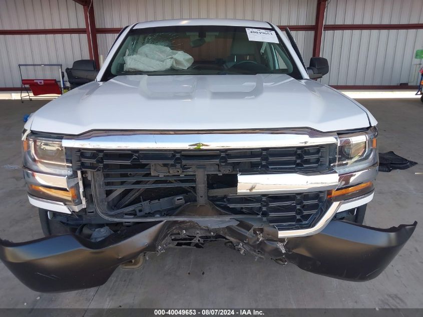 2018 Chevrolet Silverado 1500 Wt VIN: 1GCPCNEC2JF210071 Lot: 40049653