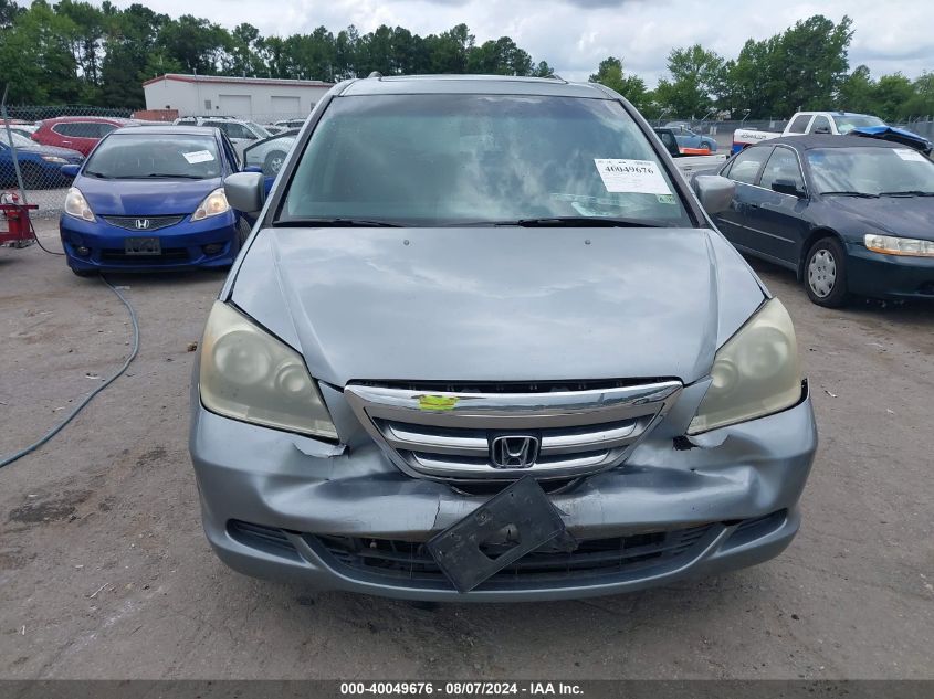 2006 Honda Odyssey Ex-L VIN: 5FNRL38606B103289 Lot: 40049676