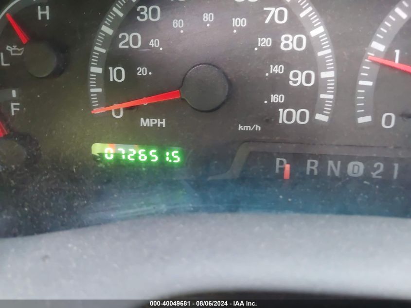 2000 Ford F-150 Lariat/Work Series/Xl/Xlt VIN: 1FTRX18L5YNB10810 Lot: 40049681