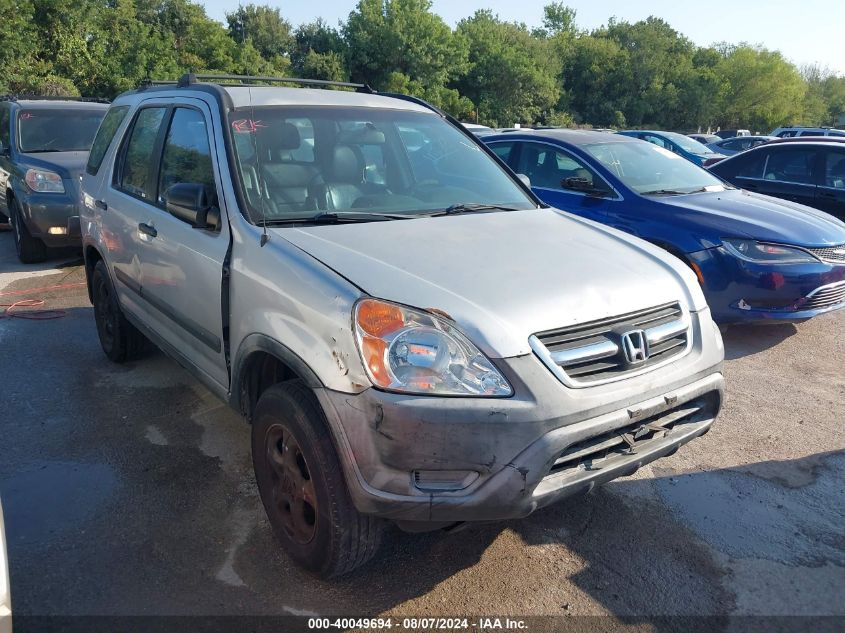 2003 Honda Cr-V Lx VIN: JHLRD68443C015533 Lot: 40049694