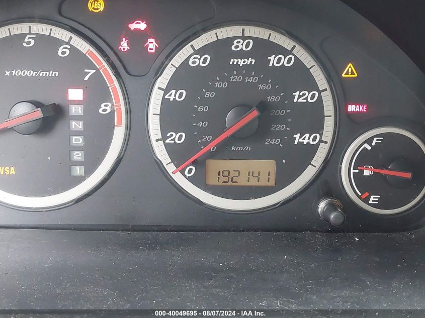 2006 Honda Cr-V Lx VIN: SHSRD68576U400526 Lot: 40049695