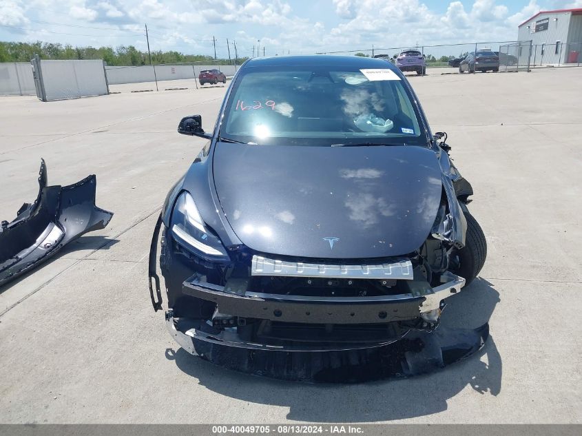 2024 Tesla Model Y Long Range/Rwd VIN: 7SAYGDED1RF052031 Lot: 40049705