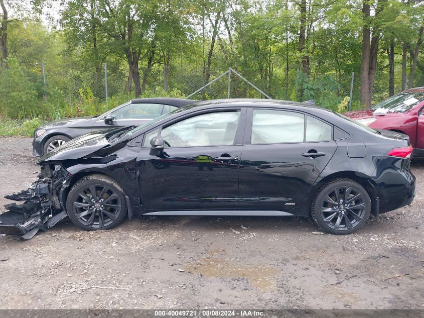 2023 Toyota Corolla Hybrid Se VIN: JTDBDMHE6P3006060 Lot: 40049721