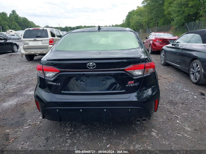 2023 Toyota Corolla Hybrid Se VIN: JTDBDMHE6P3006060 Lot: 40049721