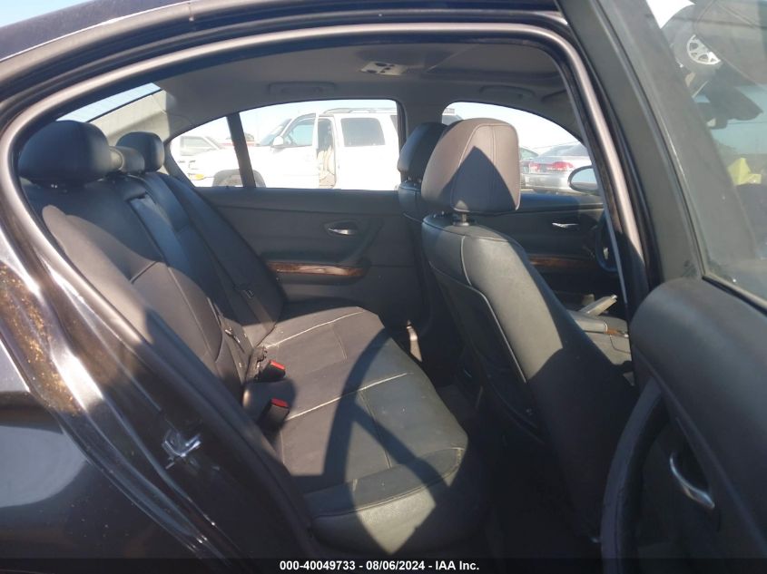 2008 BMW 328I I Sulev VIN: WBAVC535X8FZ82515 Lot: 40049733