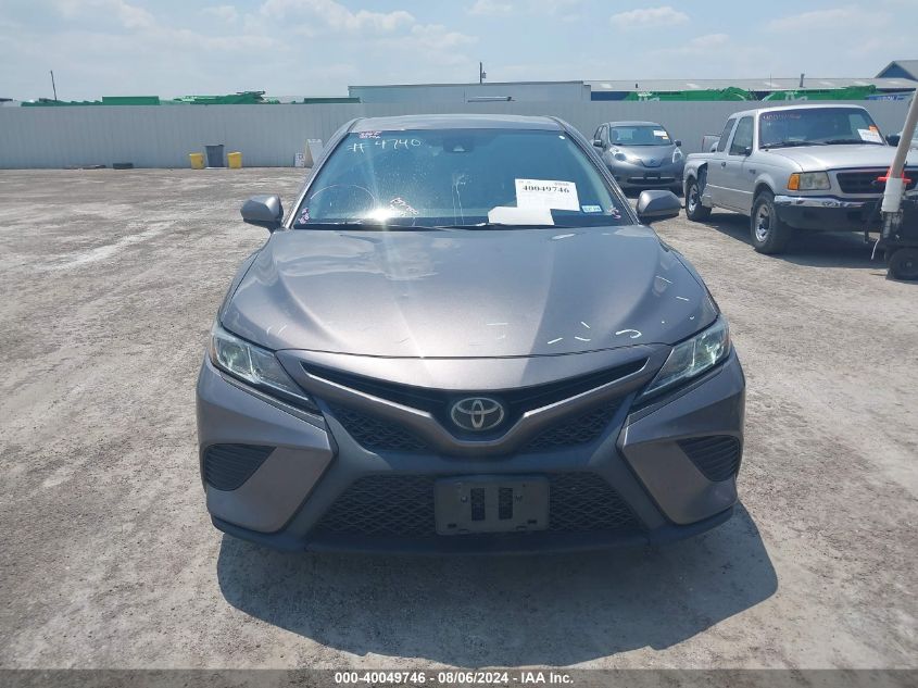 2019 Toyota Camry Se VIN: 4T1B11HK4KU770078 Lot: 40049746