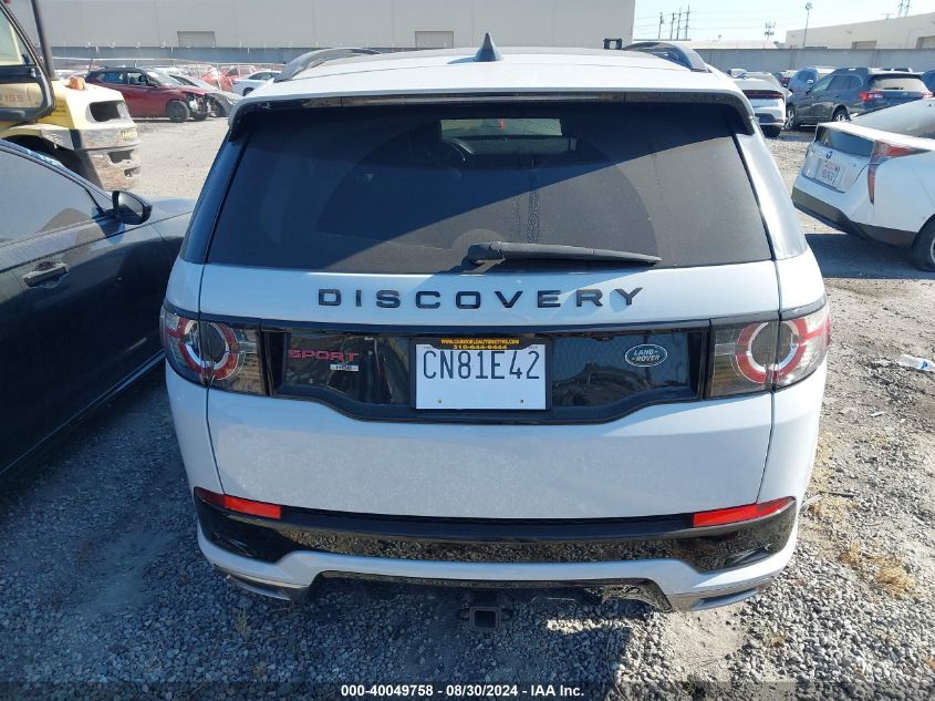 2018 Land Rover Discovery Sport Hse VIN: SALCR2SX9JH728131 Lot: 40049758