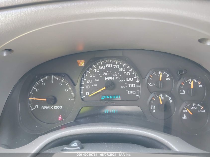 2004 Chevrolet Trailblazer Ls VIN: 1GNDS13S242439653 Lot: 40049764