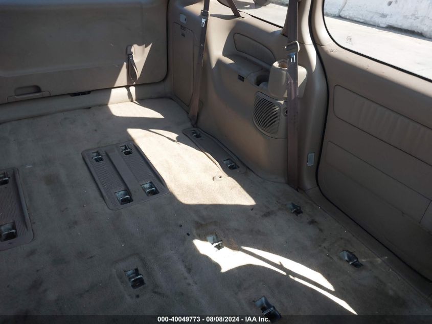 2001 Toyota Sienna Xle VIN: 4T3ZF13C01U362733 Lot: 40049773