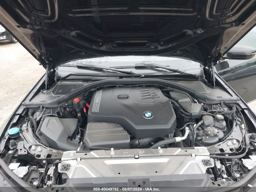2022 BMW 330I VIN: 3MW5R7J08N8C55962 Lot: 40049782