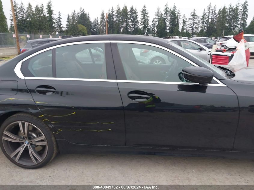 2022 BMW 330I VIN: 3MW5R7J08N8C55962 Lot: 40049782