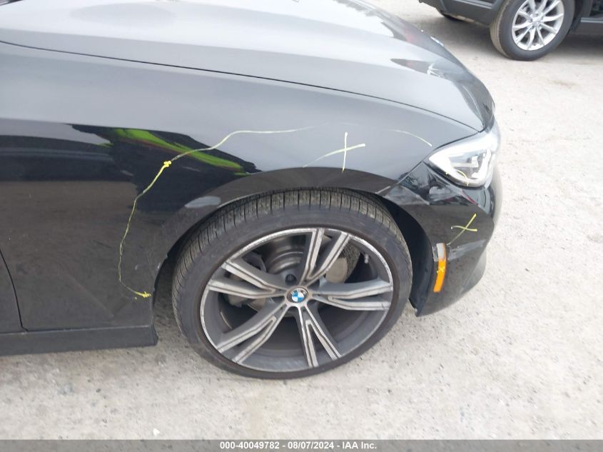 2022 BMW 330I VIN: 3MW5R7J08N8C55962 Lot: 40049782