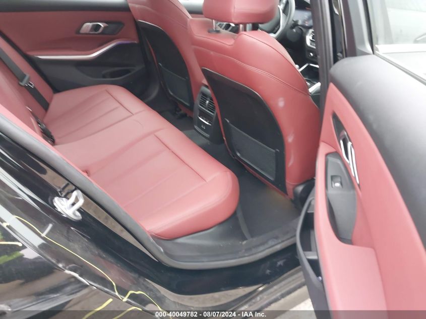 2022 BMW 330I VIN: 3MW5R7J08N8C55962 Lot: 40049782