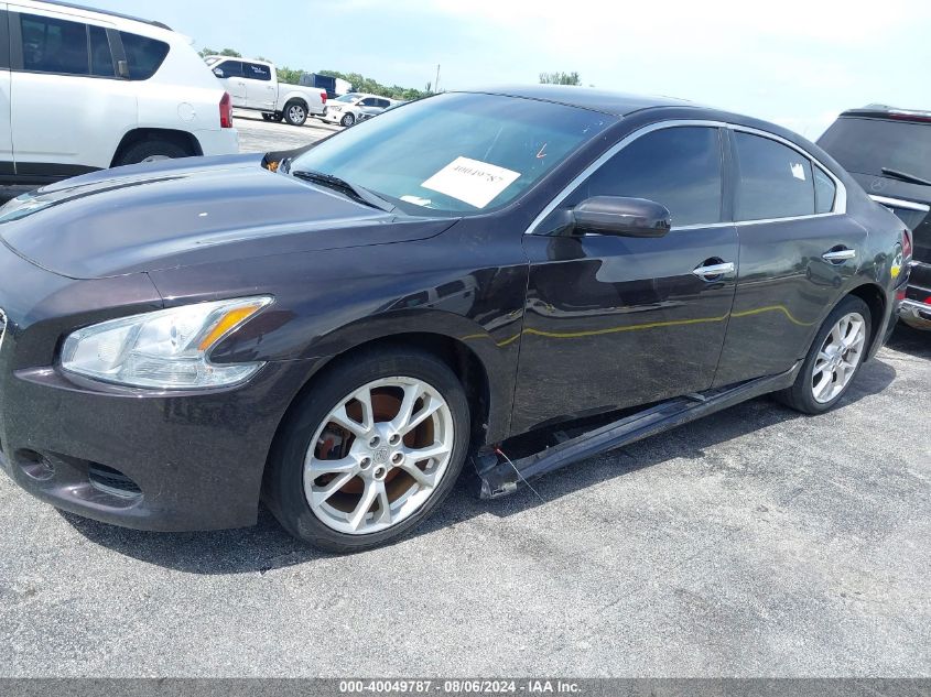 2013 Nissan Maxima 3.5 S VIN: 1N4AA5AP4DC845437 Lot: 40049787