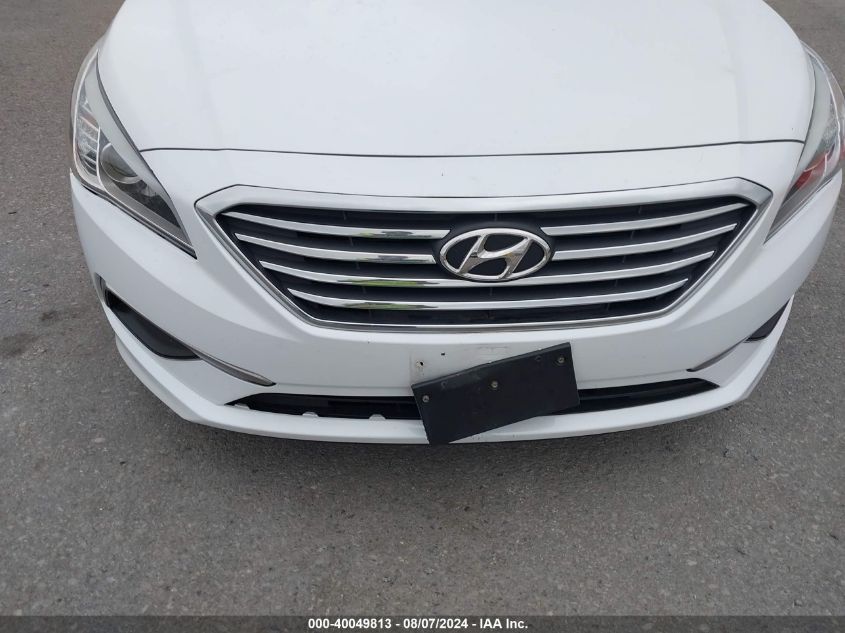 2016 Hyundai Sonata Se VIN: 5NPE24AFXGH368533 Lot: 40049813