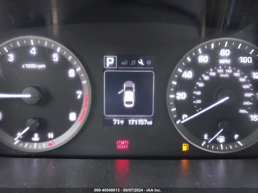 2016 Hyundai Sonata Se VIN: 5NPE24AFXGH368533 Lot: 40049813