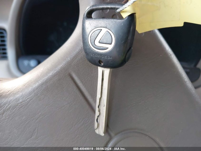 1992 Lexus Sc 400 VIN: JT8UZ30C3N0021840 Lot: 40049819