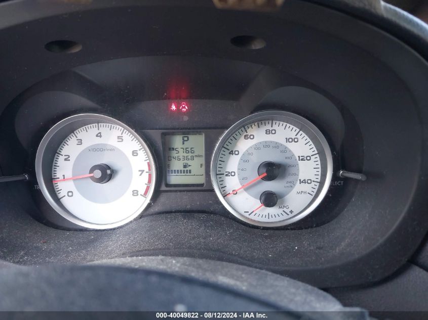 2013 Subaru Impreza 2.0I VIN: JF1GPAA65D2879885 Lot: 40049822