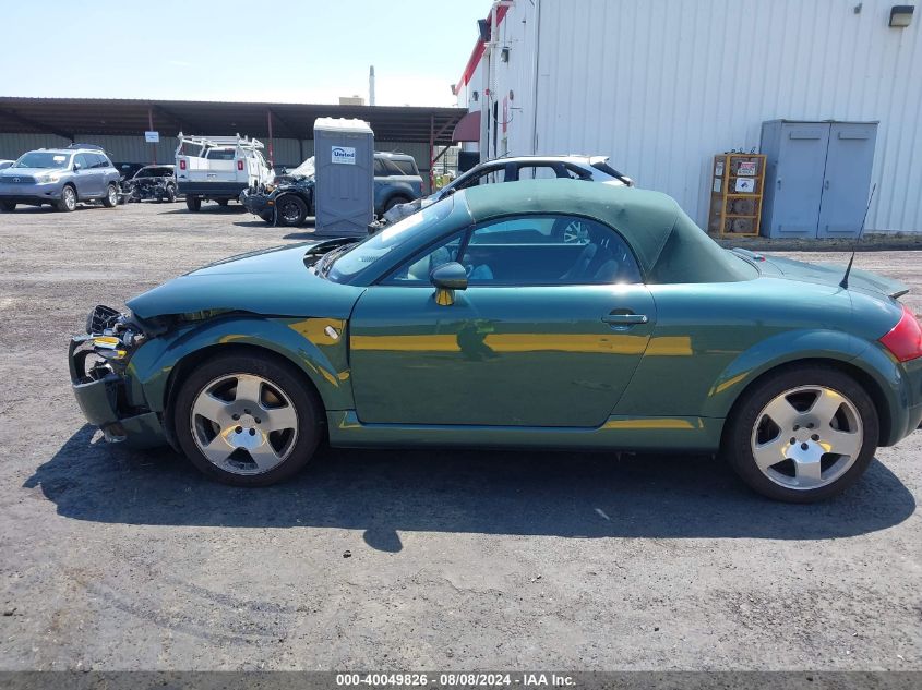 2001 Audi Tt VIN: TRUUT28N811030661 Lot: 40049826