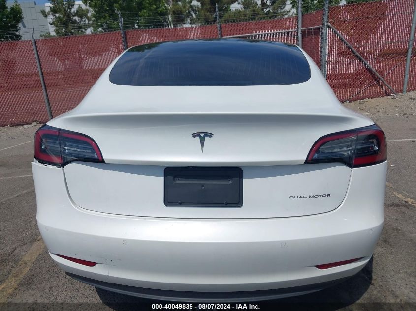 2020 TESLA MODEL 3 - 5YJ3E1EB9LF747424