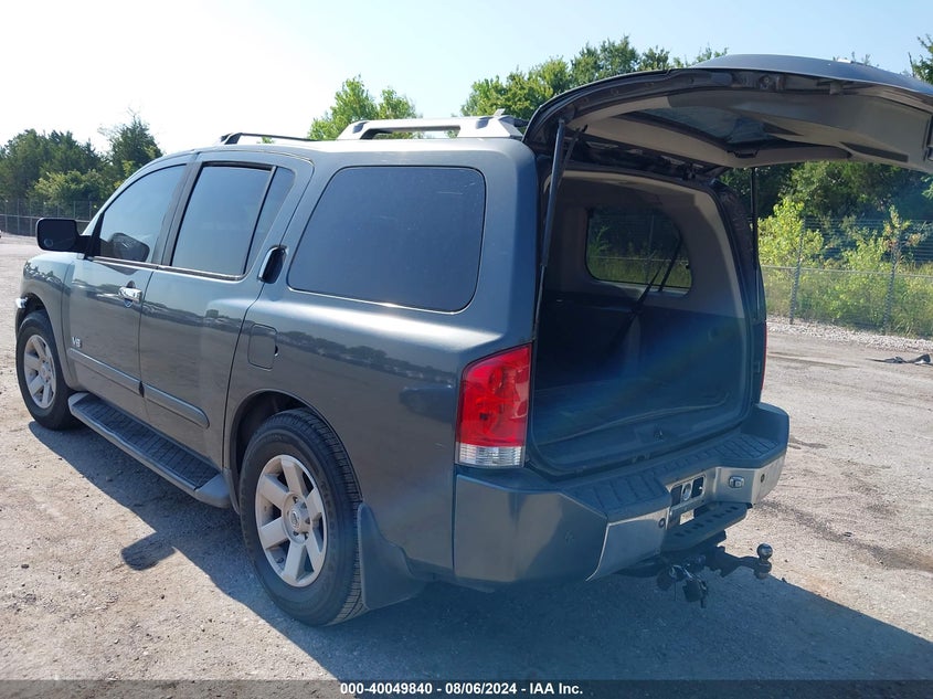 2006 Nissan Armada Le VIN: 5N1AA08AX6N709962 Lot: 40049840