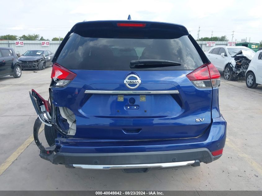 2020 Nissan Rogue Sv Fwd VIN: KNMAT2MT2LP530624 Lot: 40049842