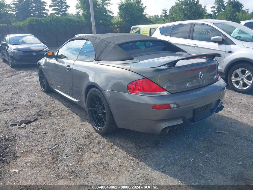 2007 BMW M6 VIN: WBSEK93577CY78490 Lot: 40049862