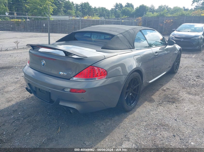 2007 BMW M6 VIN: WBSEK93577CY78490 Lot: 40049862