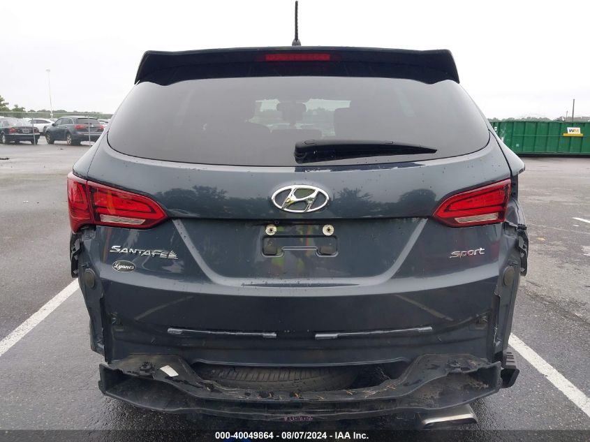 2018 Hyundai Santa Fe Sport 2.4L VIN: 5NMZT3LB6JH079611 Lot: 40049864