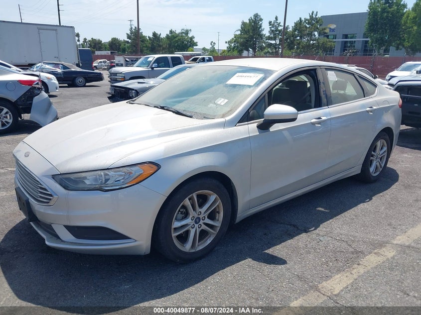 VIN 3FA6P0HD8JR227148 2018 FORD FUSION SE
