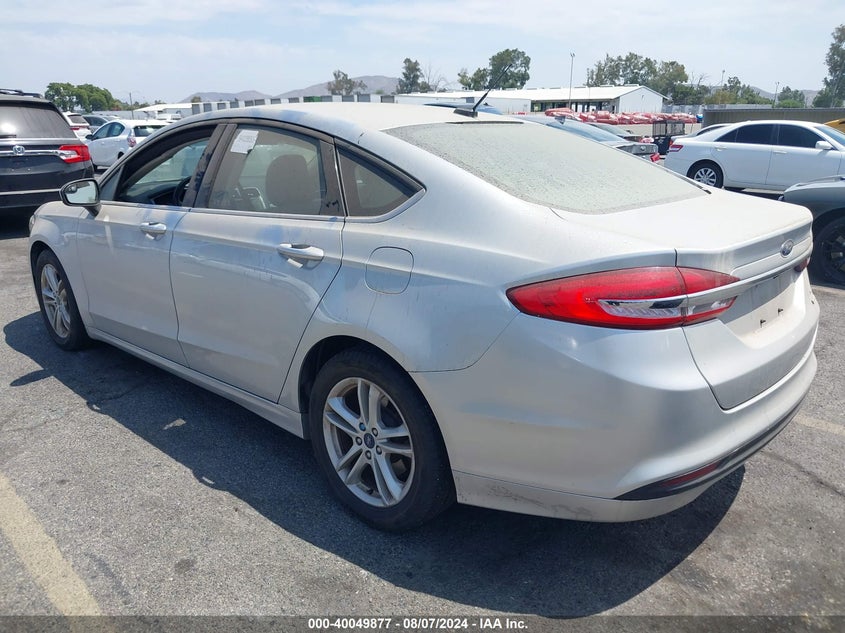 VIN 3FA6P0HD8JR227148 2018 FORD FUSION SE