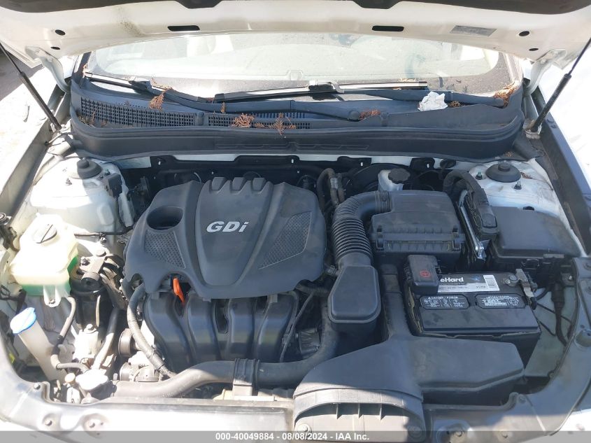 2013 Hyundai Sonata Gls VIN: 5NPEB4AC1DH699910 Lot: 40049884