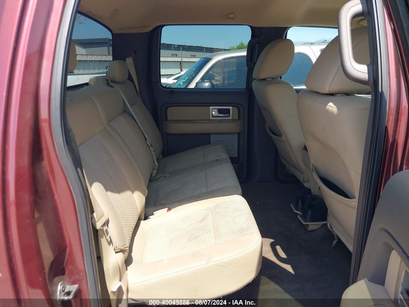 2009 Ford F-150 Xlt VIN: 1FTPW12V09FA93124 Lot: 40049886