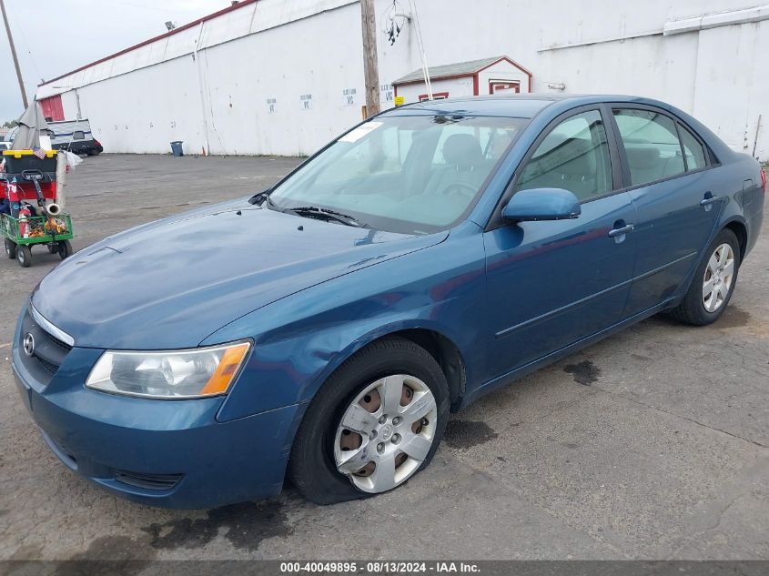 2008 Hyundai Sonata Gls V6 VIN: 5NPET46F18H346041 Lot: 40049895