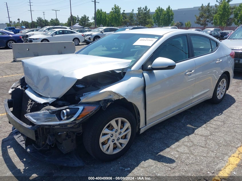 VIN 5NPD74LF1HH112678 2017 HYUNDAI ELANTRA SE