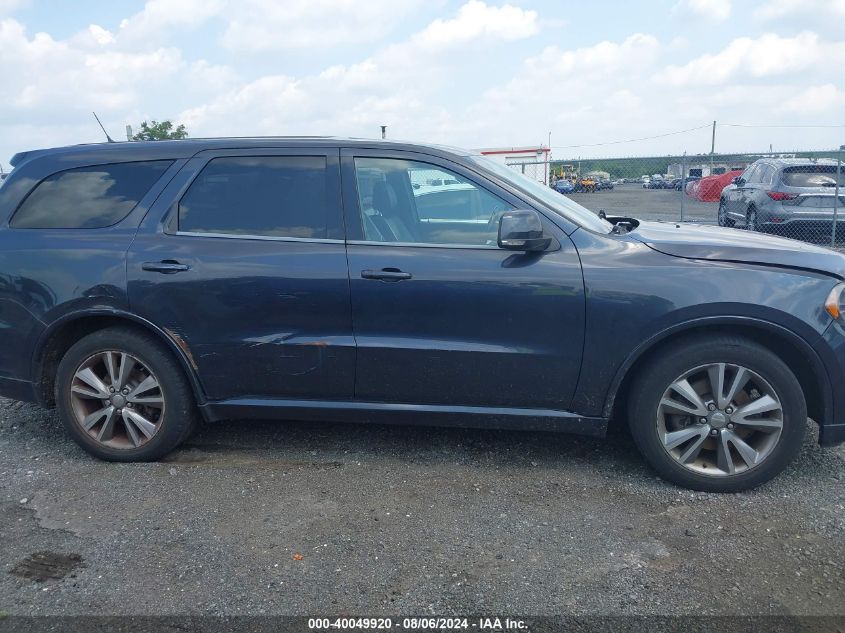 2013 Dodge Durango R/T VIN: 1C4SDJCT2DC675037 Lot: 40049920