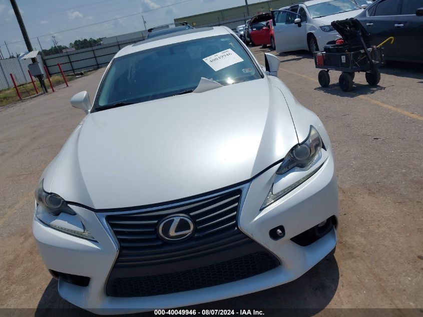 2016 Lexus Is 200T VIN: JTHBA1D2XG5017472 Lot: 40049946