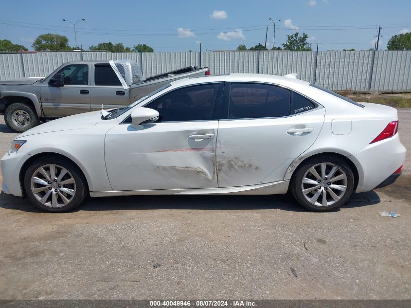 2016 Lexus Is 200T VIN: JTHBA1D2XG5017472 Lot: 40049946