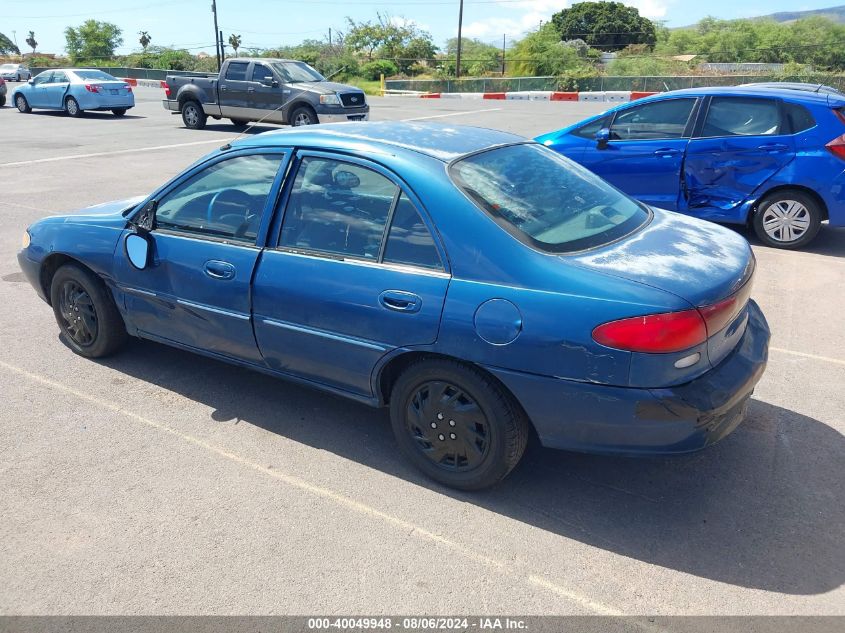 1998 Ford Escort Se VIN: 1FAFP13P9WW224190 Lot: 40049948