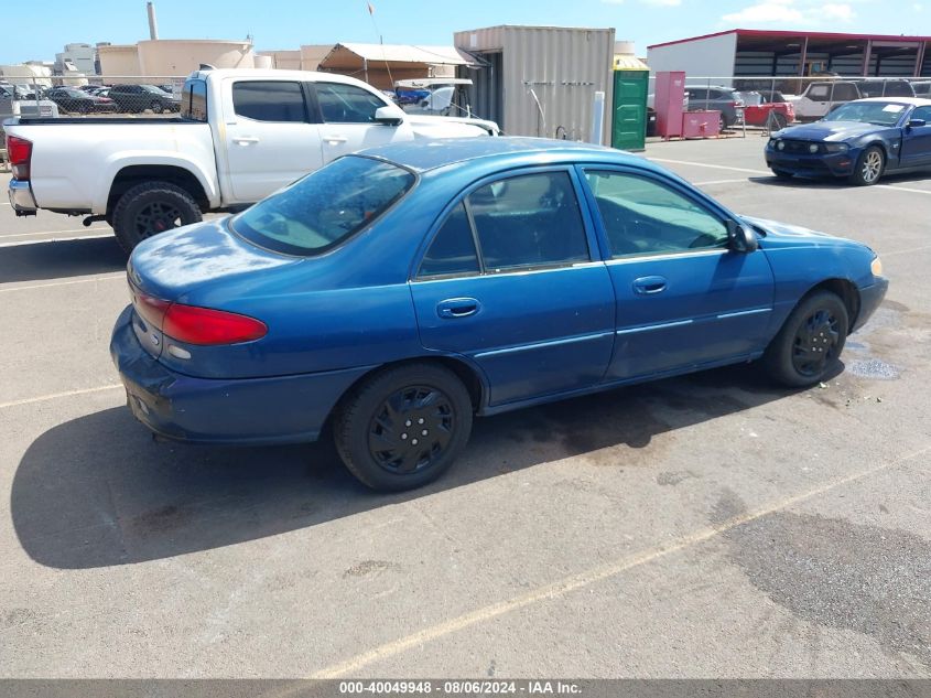 1998 Ford Escort Se VIN: 1FAFP13P9WW224190 Lot: 40049948