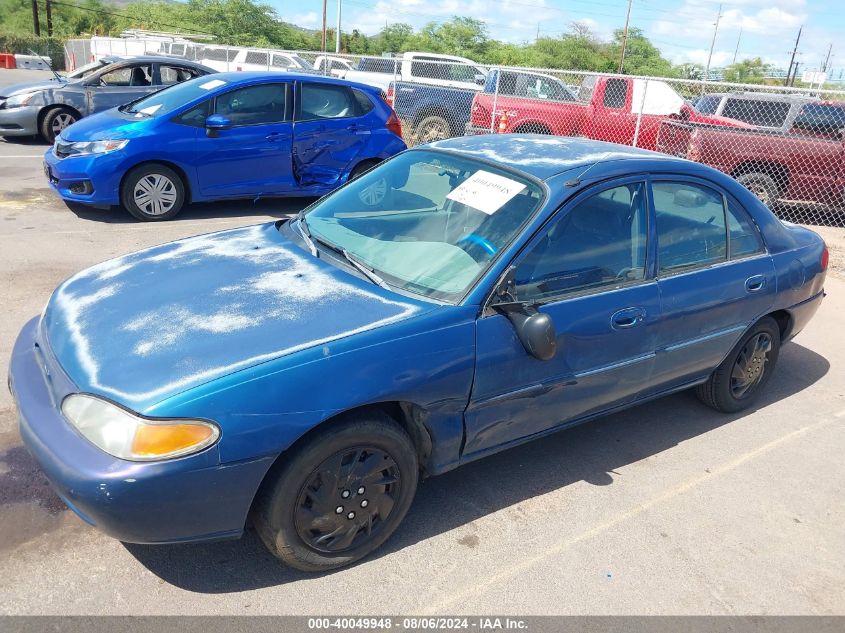 1998 Ford Escort Se VIN: 1FAFP13P9WW224190 Lot: 40049948