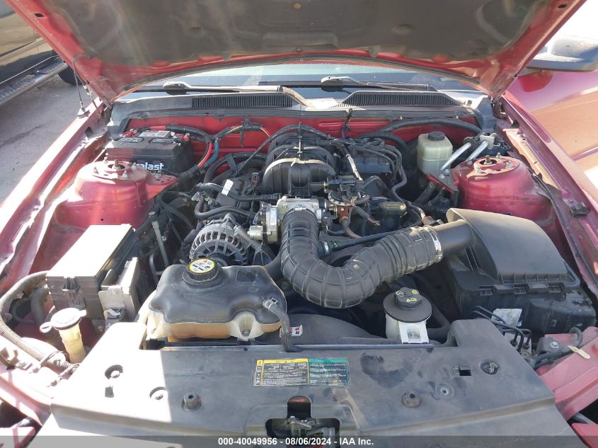 2006 Ford Mustang V6 VIN: 1ZVFT80N965250180 Lot: 40049956