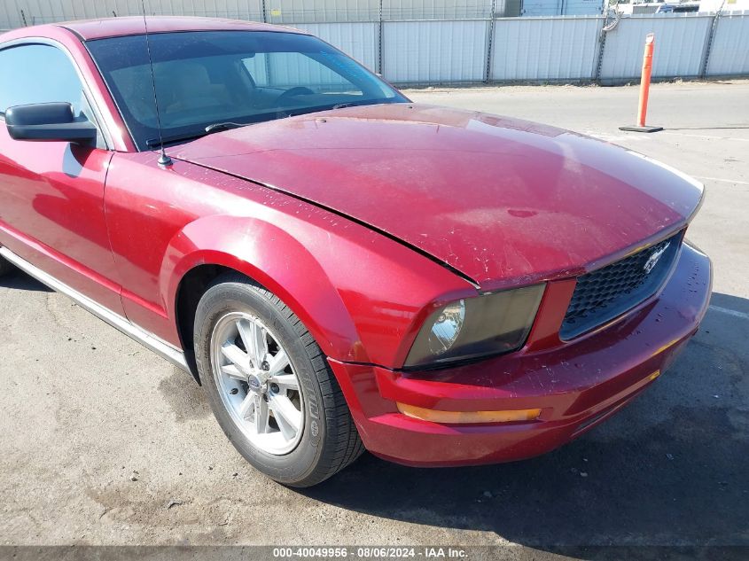2006 Ford Mustang V6 VIN: 1ZVFT80N965250180 Lot: 40049956