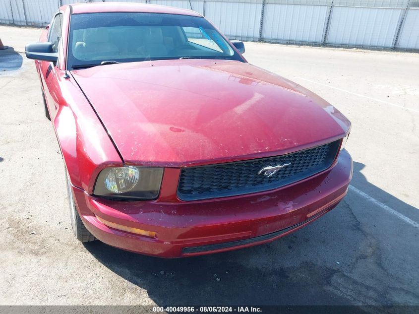 2006 Ford Mustang V6 VIN: 1ZVFT80N965250180 Lot: 40049956