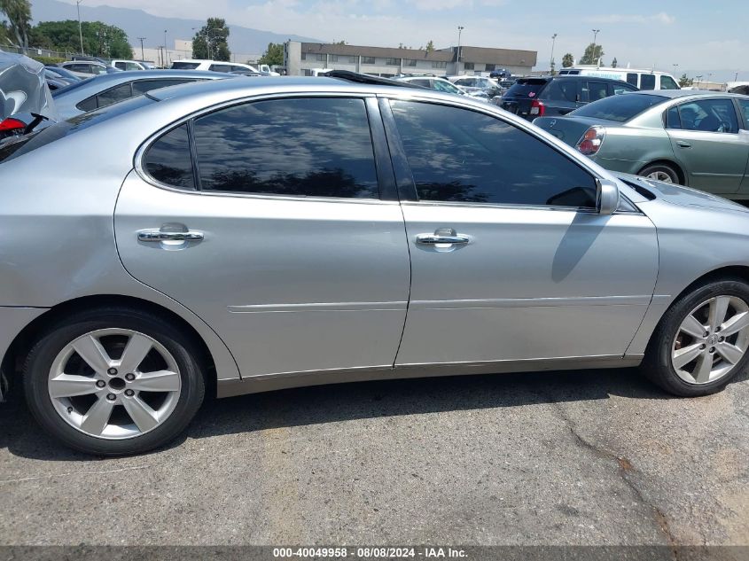 2006 Lexus Es 330 VIN: JTHBA30G665156994 Lot: 40049958